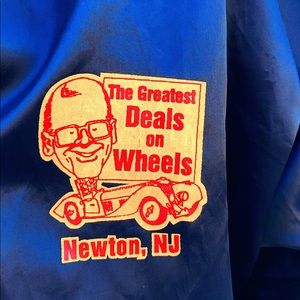 80’s Satin Jacket Deals on Wheels Snap Up